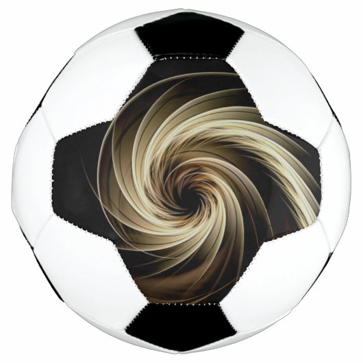Tourbillon doré sur fond noir (Devant)