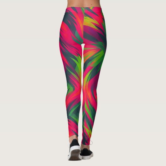 Tourbillon dynamique - Leggings d'énergie néon (Dos)