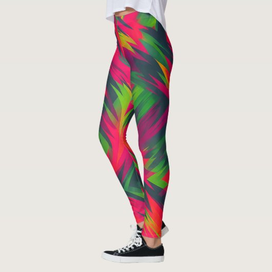 Tourbillon dynamique - Leggings d'énergie néon (Gauche)