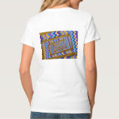 tourbillon multicolore sur un T-shirt (Dos)
