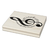 Tourbillon Musical & Clef de Sol en Bois Tampon (Tampon)
