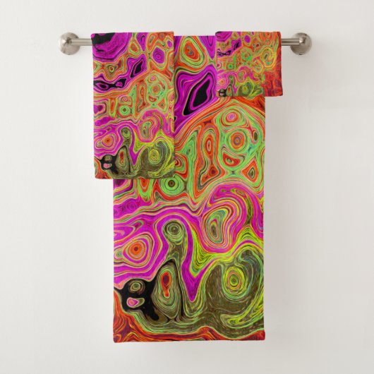 Tourbillon Super rétro Abstrait chaud (En situation)