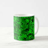 Tourbillon vert 11oz Mug (Devant droit)