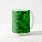 Tourbillon vert 15oz Mug (Devant droit)