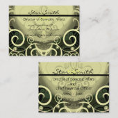 Tourbillonnant Cala Lilly Carte de visite (Devant / Derrière)