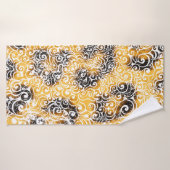 Tourbillonnant Motif Leopard (Serviette de bain)