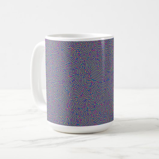 Tourbillons 15 oz Mug (Devant gauche)