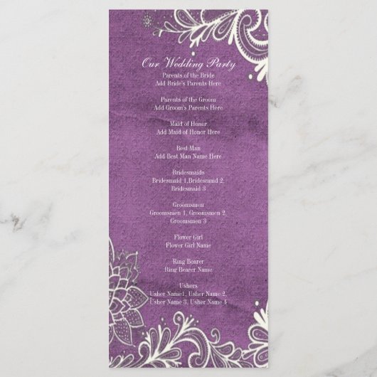 tourbillons blancs modernes violet programmes de m (Dos)