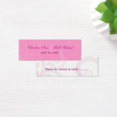 tourbillons d'hibiscus blancs ~ carte de sièges (Bureau)