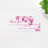 tourbillons d'hibiscus blancs ~ merci tag (Bureau)