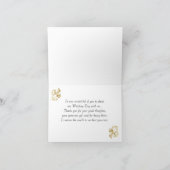 Tourbillons dorés feuillus, Merci damassé bleu (Intérieur)