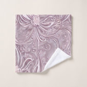 Tourbillons Floraux Pastel (Gant de toilette)
