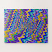 tourbillons multicolores sur puzzle (Horizontal)