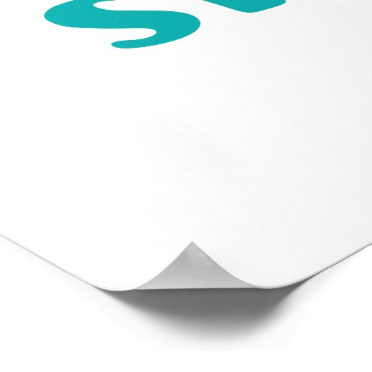 Tourette Sterk Poster & Prints (Hoek)