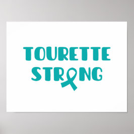 Tourette Sterk Poster & Prints