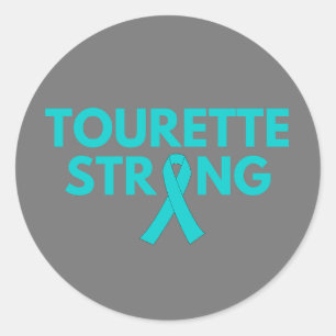 Tourette Sterke Sticker voor bewustwording