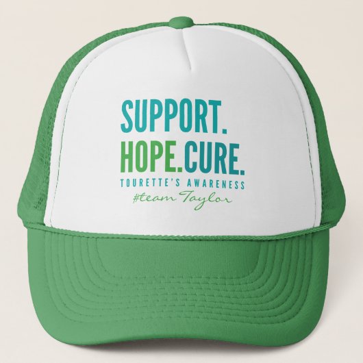 tourette's Custom name support hope cure Pet (Voorkant)