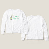 tourette's guerrier sensibilisation Girls Long Sle (Motif Recto et Verso)