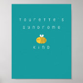 tourette's syndrome sensibilisation Poster & Impri (Devant)