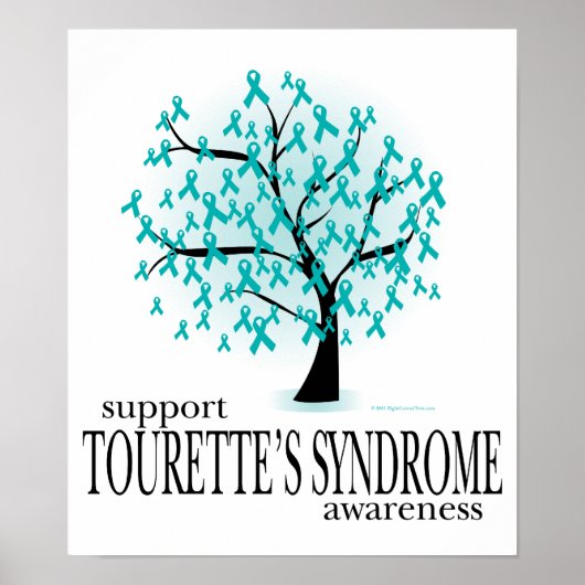 Tourette's Syndrome Tree Poster (Voorkant)