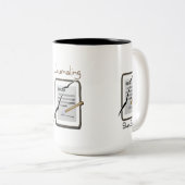 Tourillonnement avec la tasse de thé (Devant droit)