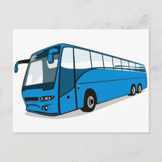 touringcarvervoer briefkaart