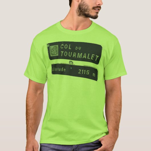 Tourmalet T-shirt (Voorkant)