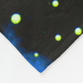 Tourmaline Cosmic Dragon Fleece Deken (Hoek)