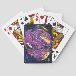 Tourmaline Cosmic Dragon Pokerkaarten