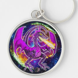 Tourmaline Cosmic Dragon Sleutelhanger