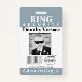 Tourmaline Ring Bearer Security Badge (Voorkant)