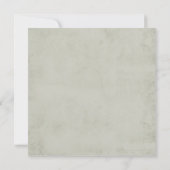 Tourne vintage beige faire-part de mariage (Dos)