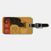 Tournee de Chat Noir Black Cat Bagagelabel (Voorkant horizontaal)