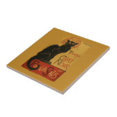 Tournee de Chat Noir Black Cat Tegeltje (Zijkant)
