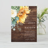 Tournée de pays audacieux | Faire-part de mariage  (Debout devant)