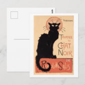 Tournee du Chat Noir (1896) Briefkaart (Voorkant / Achterkant)