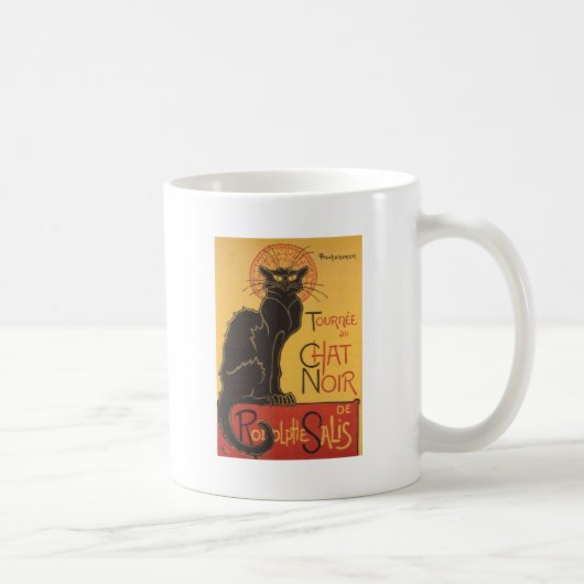 Tournee du Chat Noir 1896 Cabaret Poster Koffiemok (Rechts)