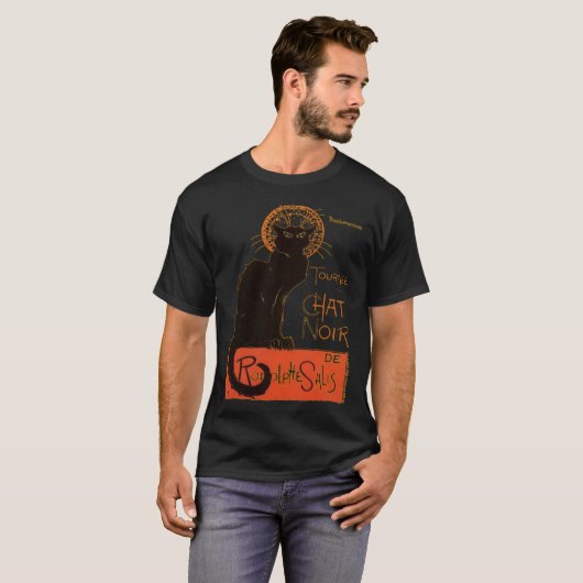 Tournee Du Chat Noir - After Steinlein Classic T-S T-shirt (Voorkant volledig)