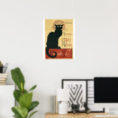 Tournee Du Chat Noir Black Cat  Print (Thuiskantoor)