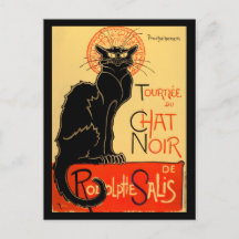 Tournée du Chat Noir de Rodolphe Salis with Border