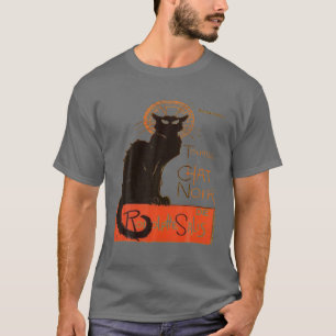 Tournee du chat noir Distress Vector T-shirt