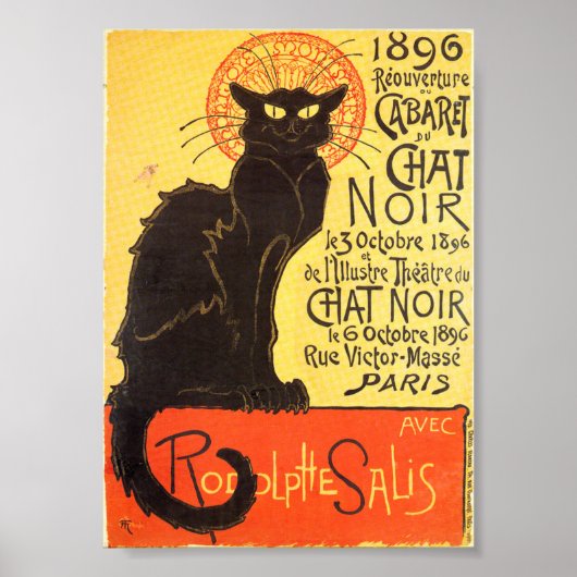 Tournée du Chat Noir Poster (Voorkant)
