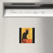 Tournée du Chat Noir, Steinlen Black Cat  Magneet (Insitu (Vaatwasser))
