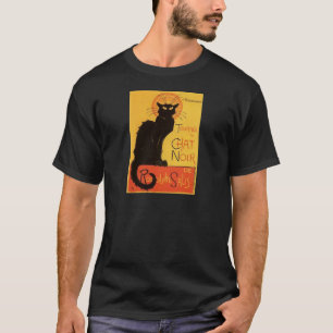 Tournée du Chat Noir, Steinlen Black Cat  T-shirt