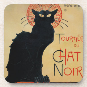 Tournee du Chat Noir Steinlen Onderzetter