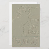 Tournée du Chat Noir, Théophile Steinlen Briefpapier (Voorkant / Achterkant)