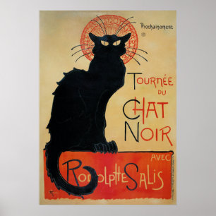 Tournee du Chat Noir Theophile Steinlen Poster