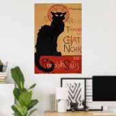 Tournée du Chat Noir, Théophile Steinlen Poster (Thuiskantoor)