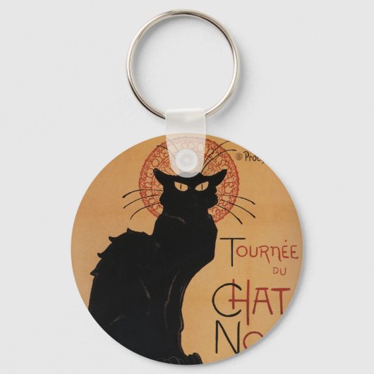 Tournée du Chat Noir, Théophile Steinlen Sleutelhanger (Voorkant)