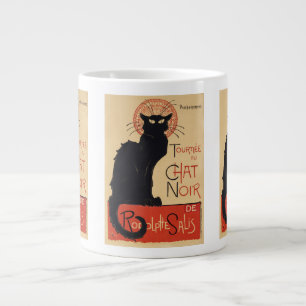Tournee du Chat Noir Vintage Zwarte Kat Art Nouvea Extra Grote Beker